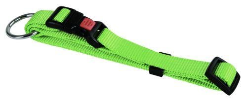 Halsbånd Nylon Grøn 15 Mm 30-45 Cm