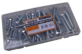 Hero Bolte Sortiment 53 Stk