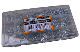Hero Skive Sortiment 630 Stk