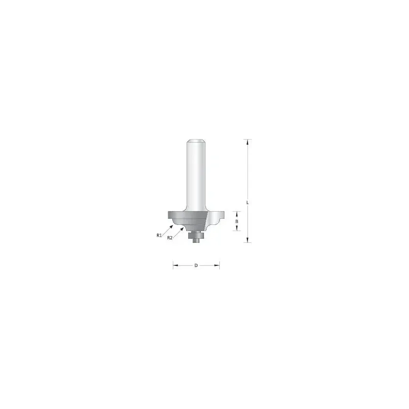 Hikoki   Mm Ogee Fillet Bit With Ball 66754114