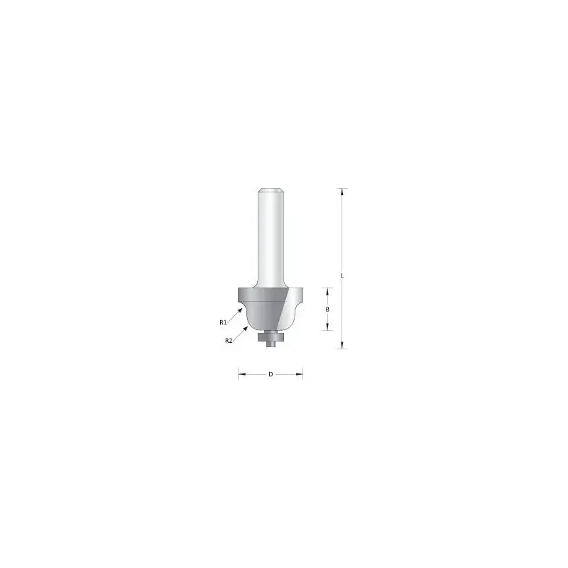 Hikoki   Mm Roman Ogee Bit With Ball 66754096