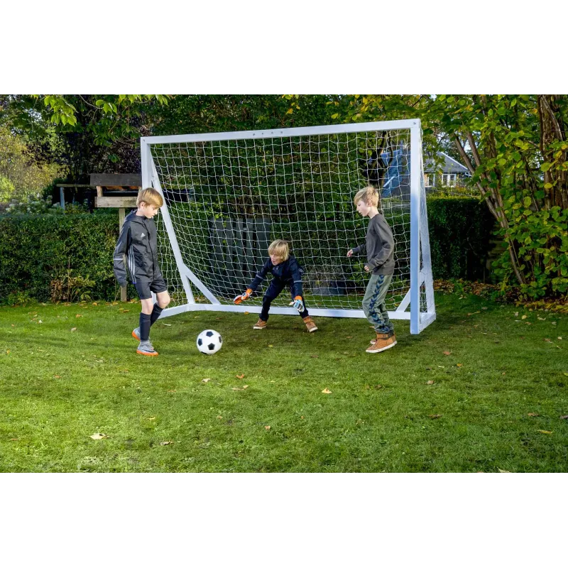 Homegoal Pro   Hvid Fodboldmål