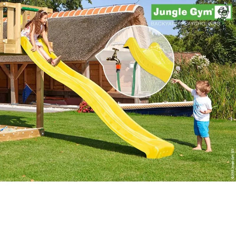 Jungle Gym Rutschebane Gul   65 Meter