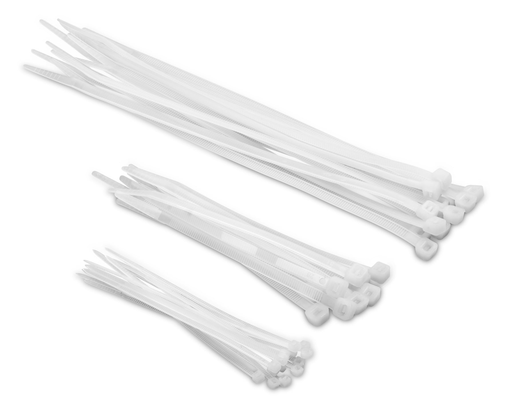 Kabelstrips Hvid       300 Mm 25 Stk