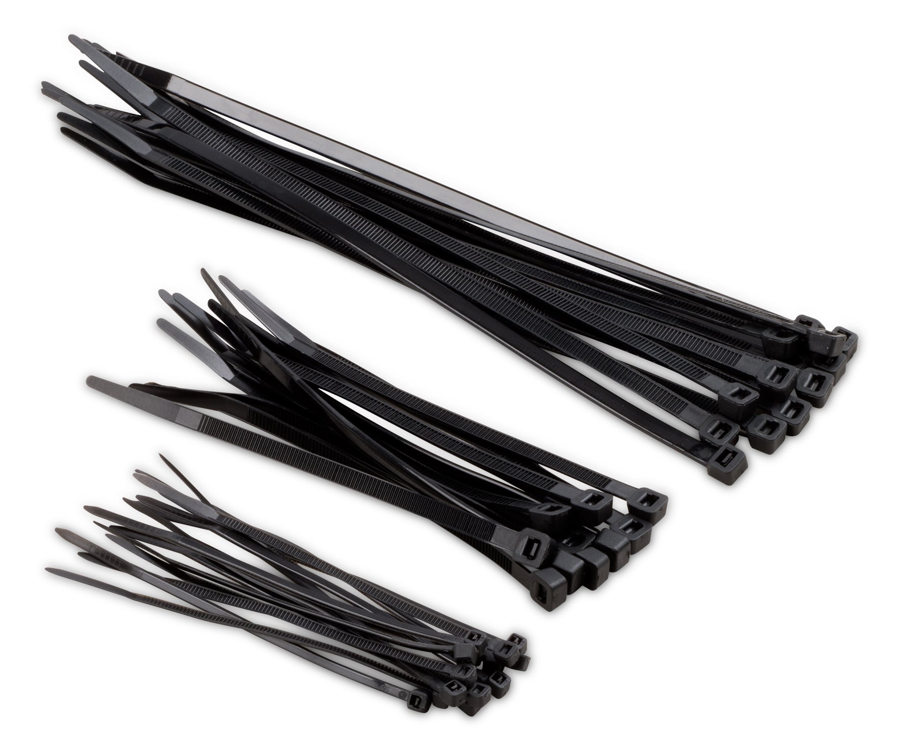 Kabelstrips Sort       120 Mm 100 Stk