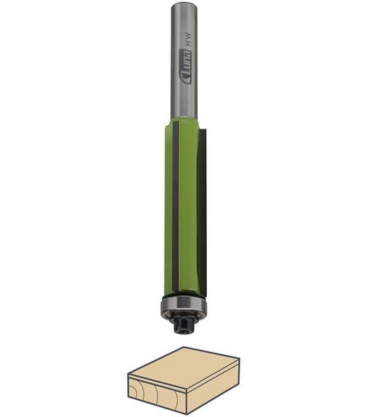 Kantfræser Hm Skær ø19x32 Mm   Mm Skaft