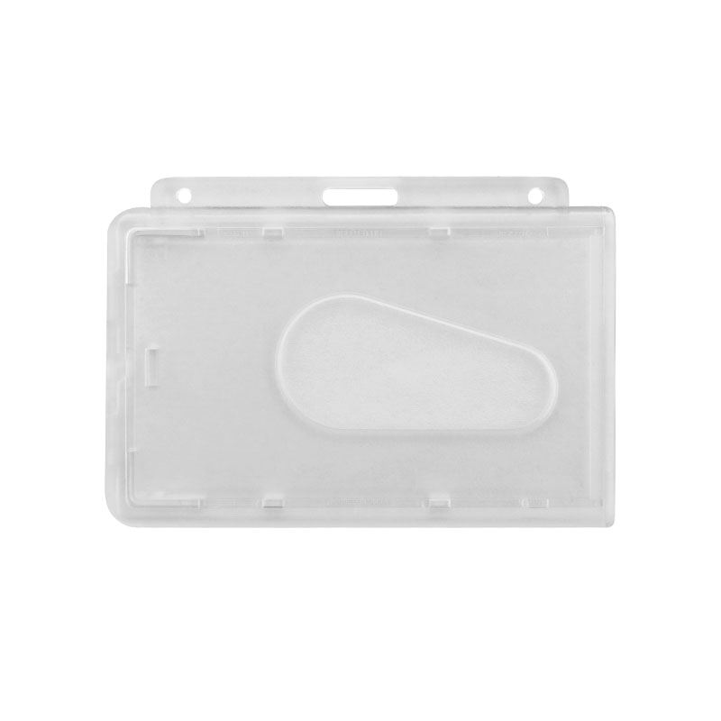 Kortholder   Klar Plast 86x54 Mm Til Key-bak Id- Og Nøgleholder