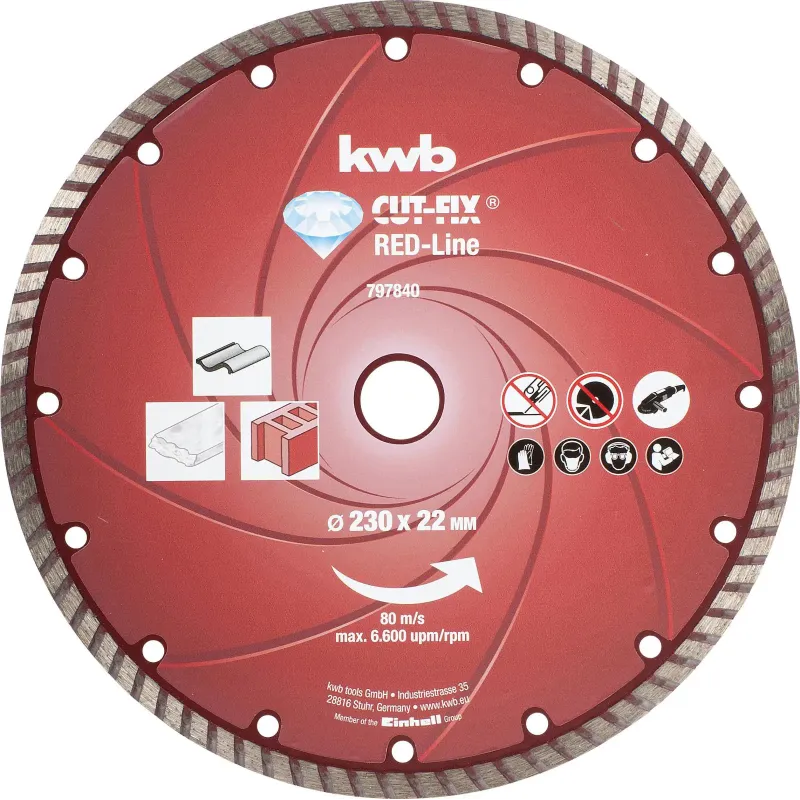 Kwb Diamantklinge  Red Line  ø230 Mm  Cd 49797840