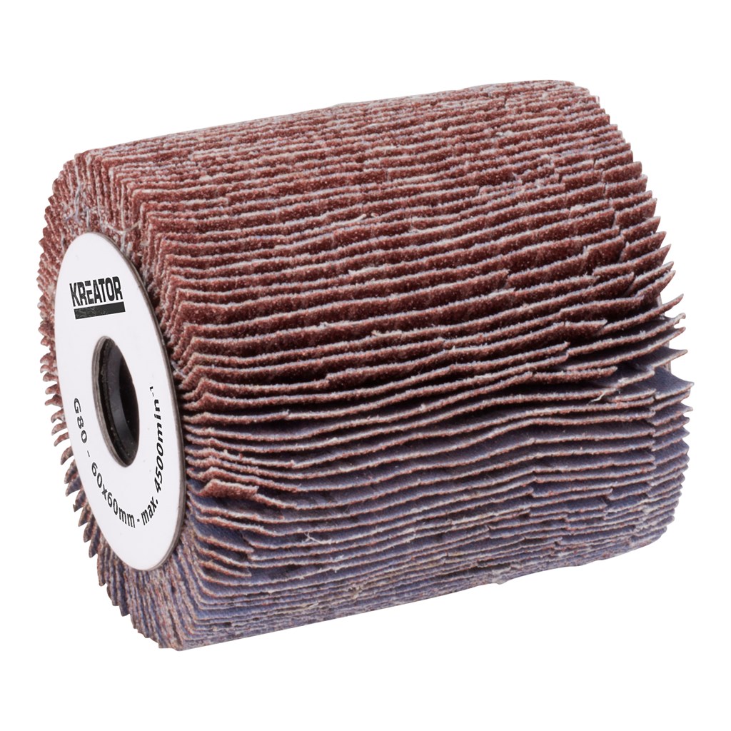 Lamelslibeskive Korn 80 ø60   60 Mm