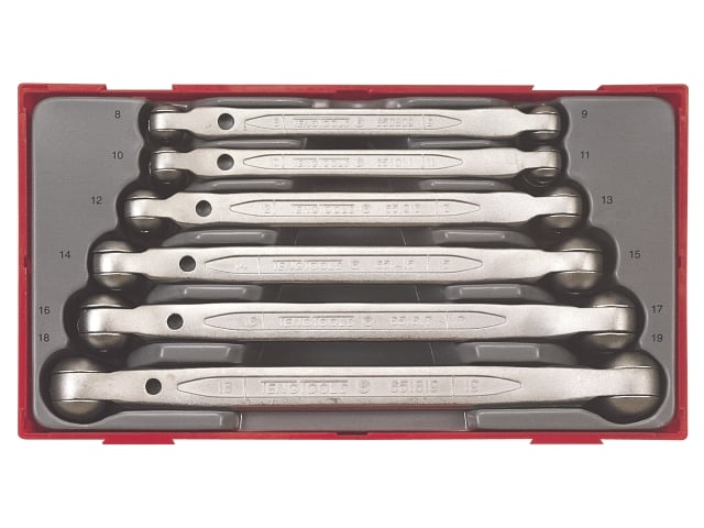 Ledtopnøglesæt Teng Tools Tt6506