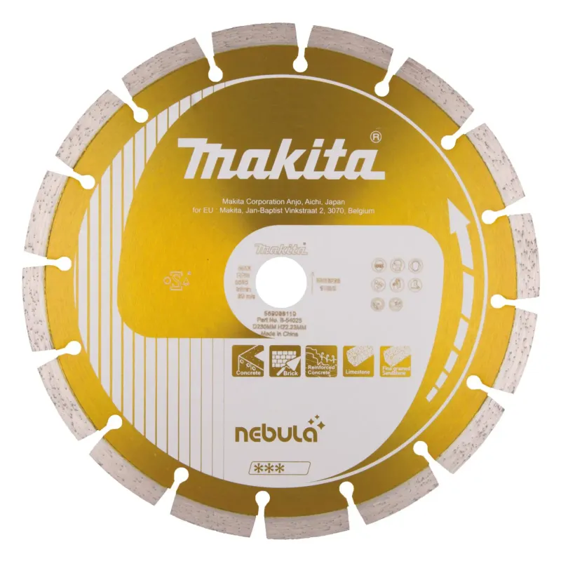 Makita Diamantklinge 230x22 23 Nebula  -54025