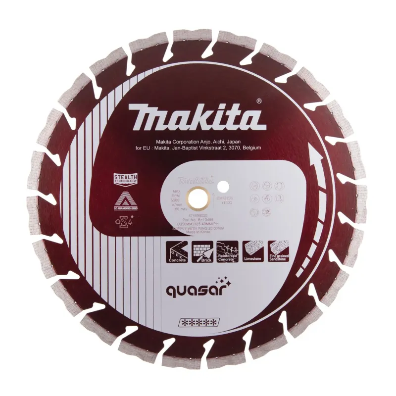 Makita Diamantklinge 350x25   Quasar  -13465