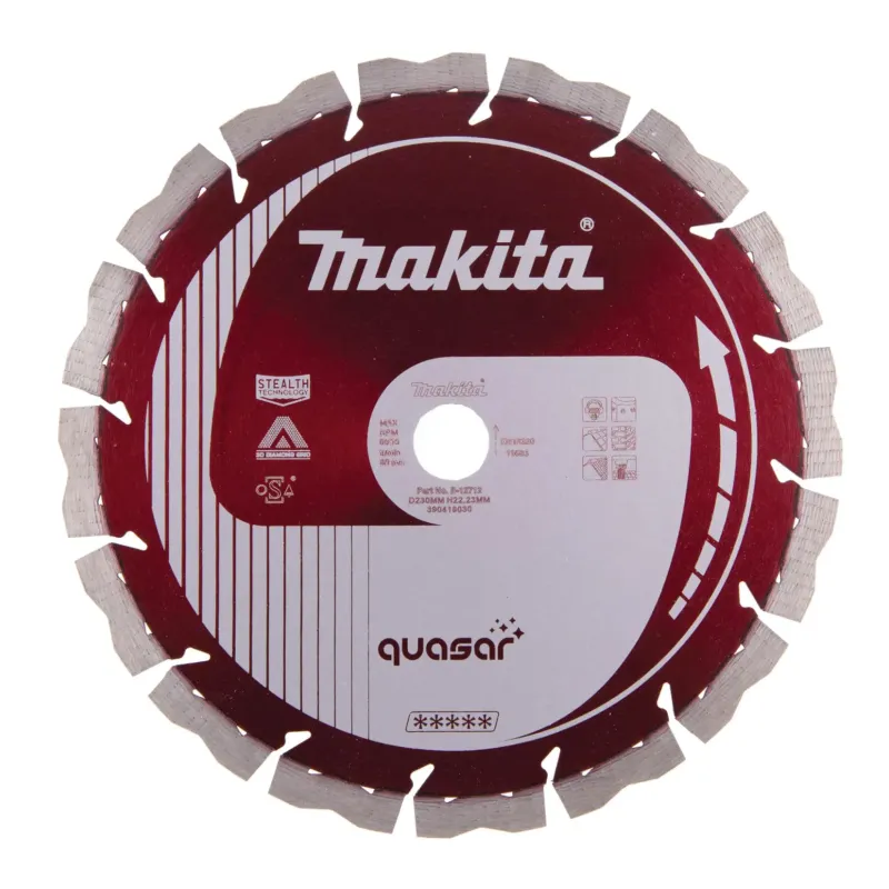 Makita Diamantklinge 230x22 23 Quasar  -12712