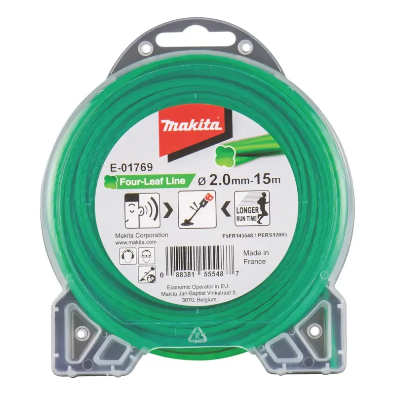 Makita Four-leaf Nylontråd    -15m  -01769