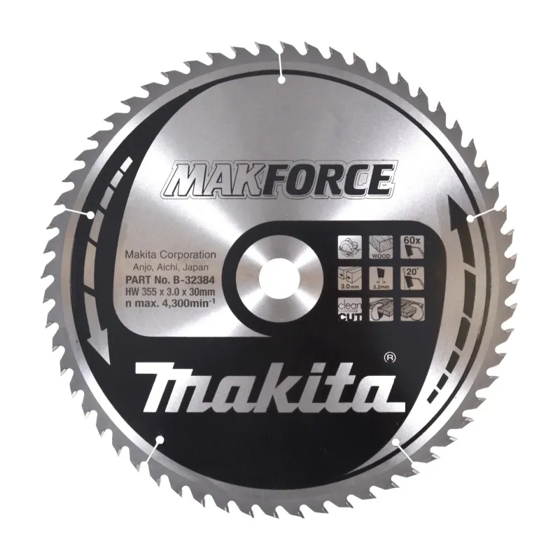 Makita Hm Klinge 355x30x60z Makforce  -32384
