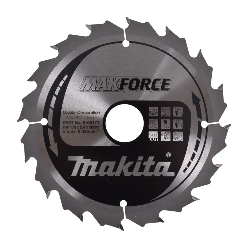Makita Hm-klinge 170mm 16t  -08171