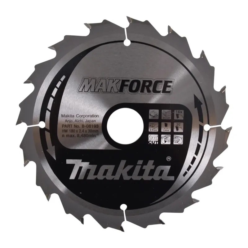 Makita Hm-klinge 180mm 16t  -08193