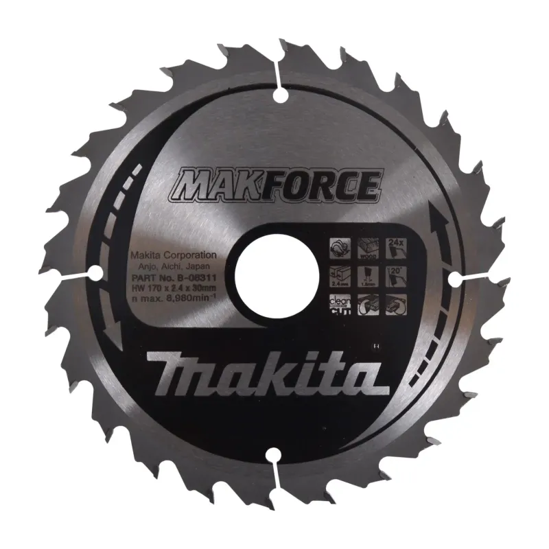 Makita Hm-klinge 170mm 24t  -08311