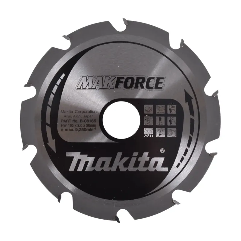 Makita Hm-klinge 165mm 10t  -08165