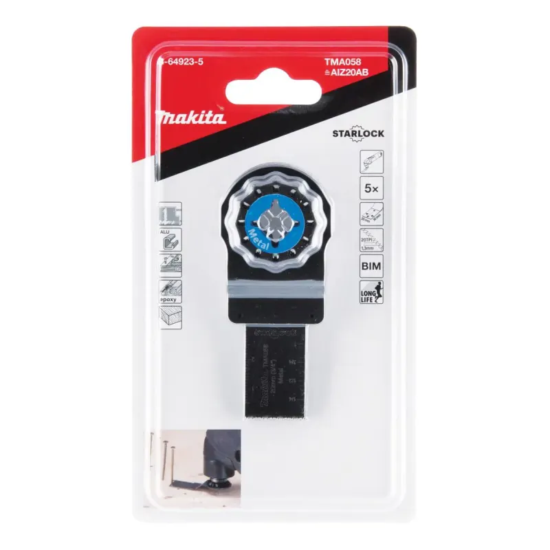 Makita Multicut Metal 20mm Aiz20ab  -64923-