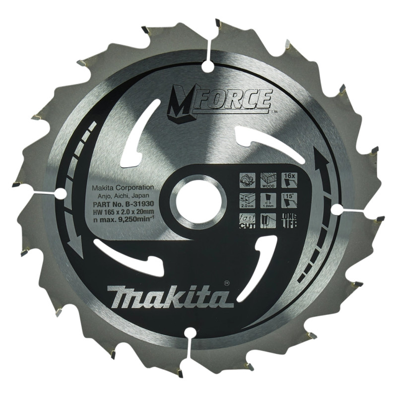 Makita Savklinge 165x20x16z  -31930