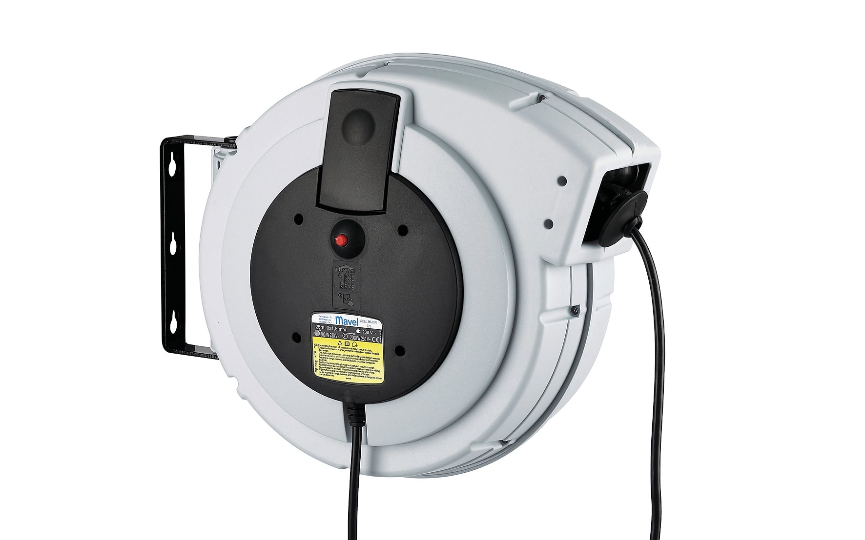 Mavel Kabelopruller 25    Inkl  Rullebremse