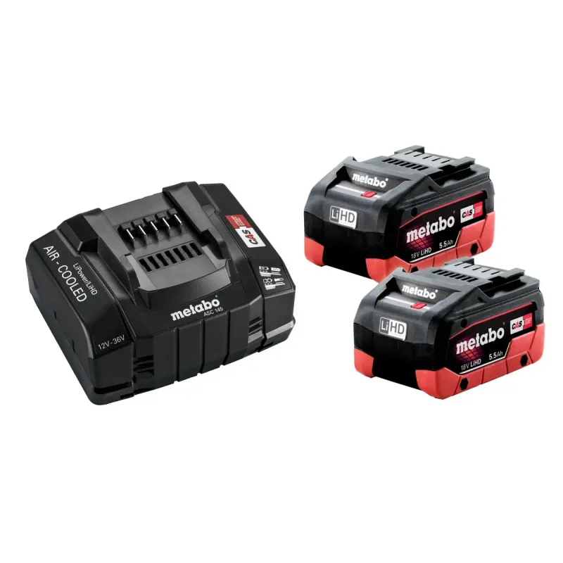 Metabo 4061792184930 685190000 Basissæt Batterier Med Oplader