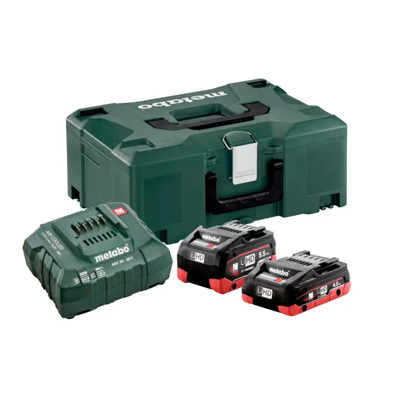 Metabo 4007430333964 685136000 Basissæt Batterier Med Oplader