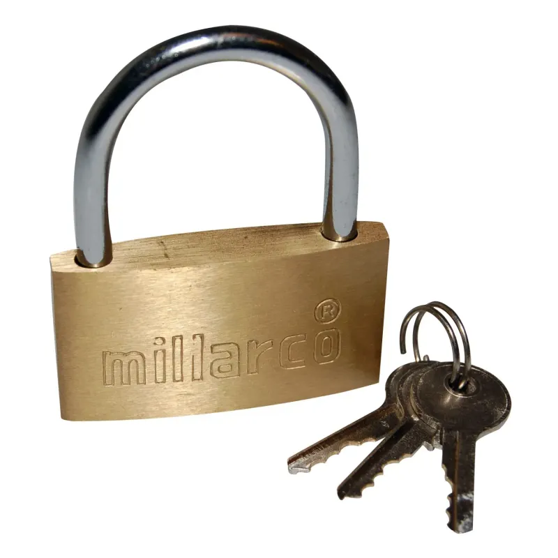 Mi-lock Hængelås Messing 50 Mm   Quot Kampagne Quot