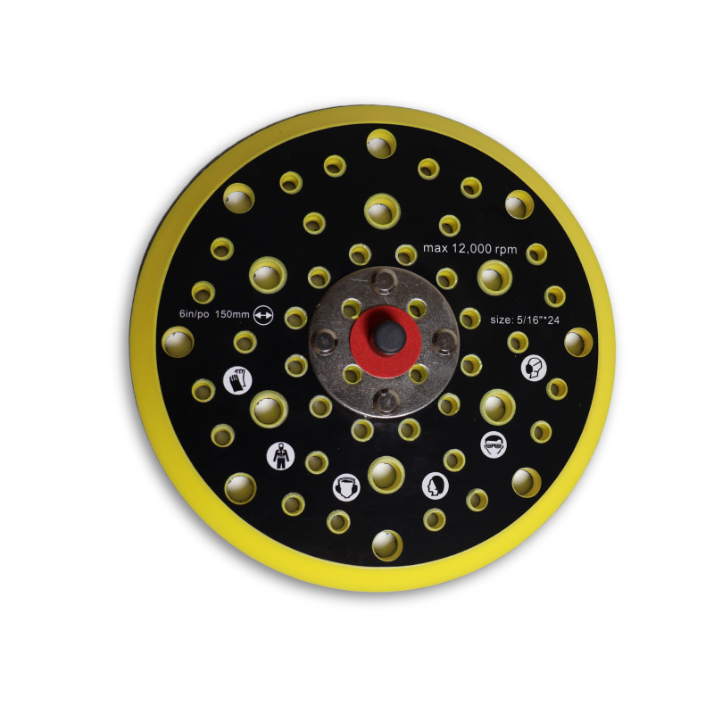 150mm Bagskive Med 52 Huller Til Excentersliber   16 Quot  Montering