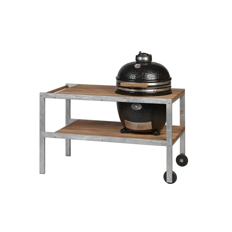 Monolith Kamado Grill Classic Med Bord  Sort