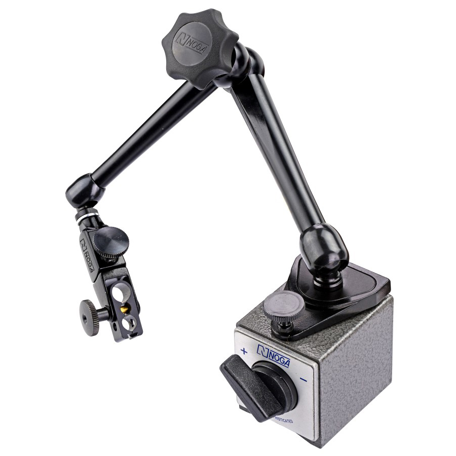Noga Magnet Målestativ Dg6160 Finjustering På Urholder Og Base  M8 Gevind