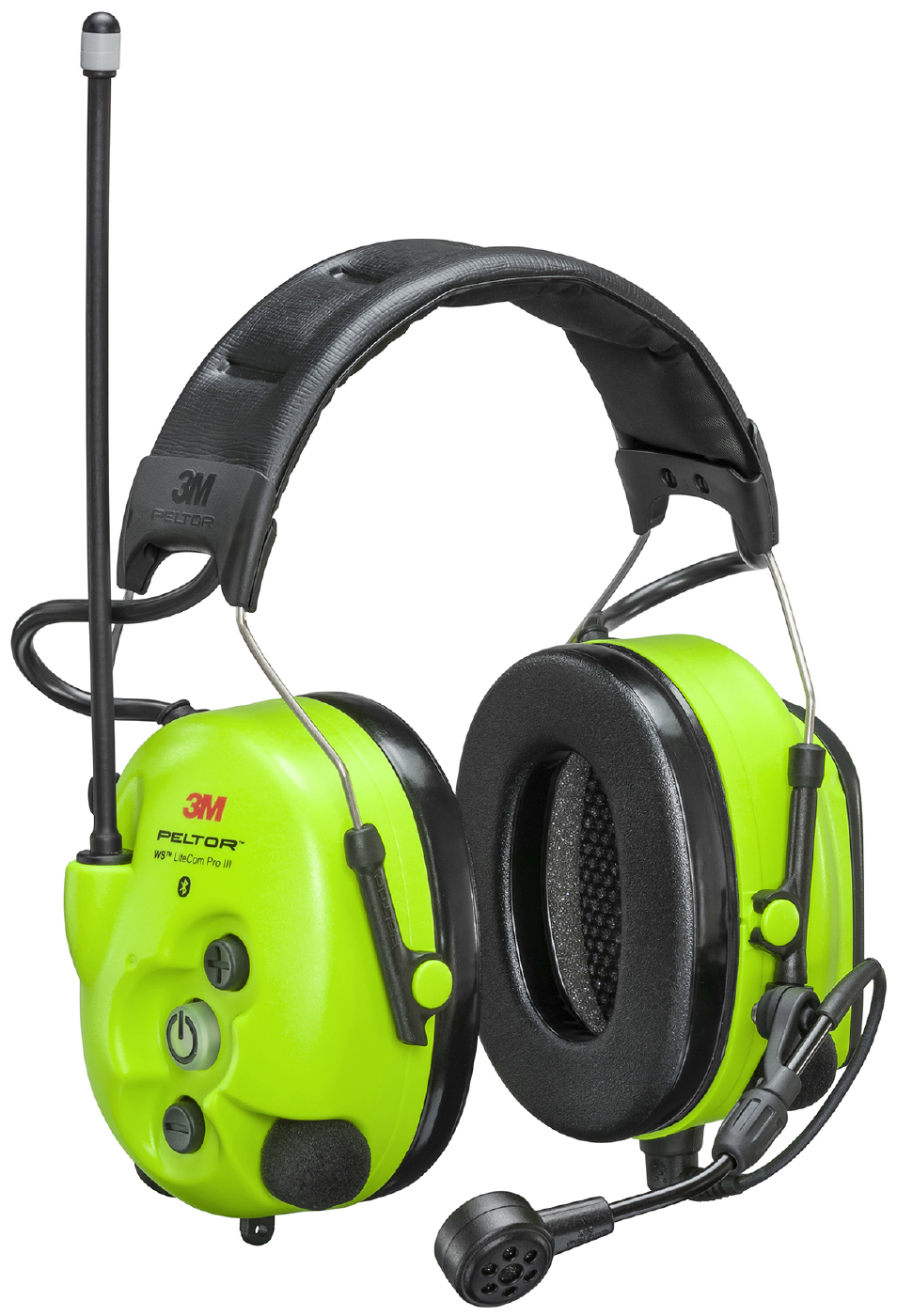 Peltor Ws Litecom Iii Hi-viz Høreværn   Hovedbøjle