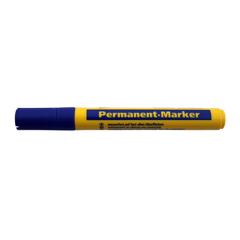 Permanent Marker    -    Mm Blå Rund Spids  Model 0617