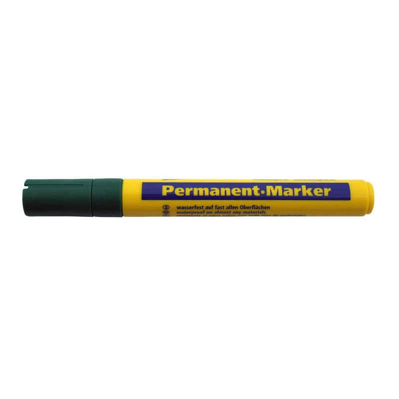 Permanent Marker    -    Mm Grøn Rund Spids  Model 0655