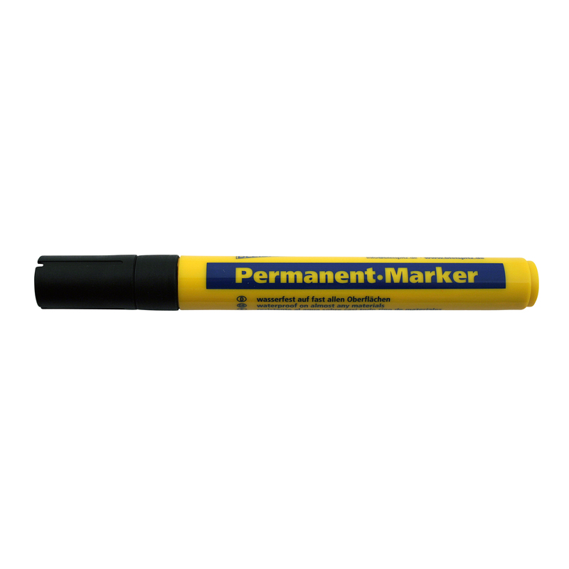 Permanent Marker    -    Mm Sort Rund Spids  Model 0631