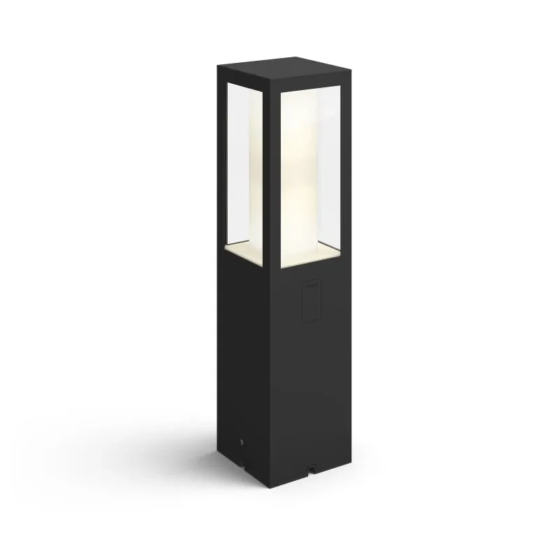 Philips Hue Impress White And Color Ambiance Lav Bedlampe Sort Low Volt Extension