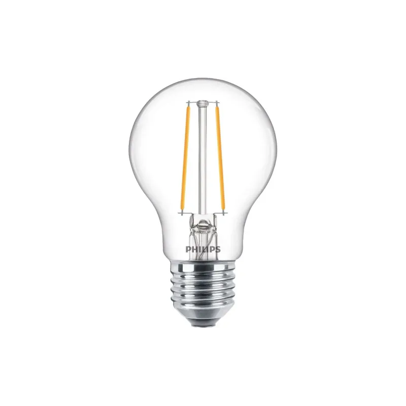 Philips Led Classic Filament Standardpære A60 E27 Klar 25w Varm Hvid  -pak