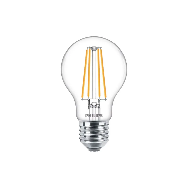 Philips Led Classic Filament Standardpære A60 E27 Klar 75w Varm Hvid  -pak Box