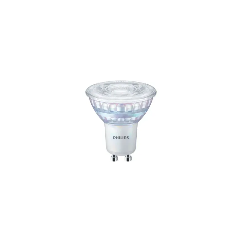 Philips Led Classic Gu10 Spotpære Glas 80w Warmglow Dæmpbar