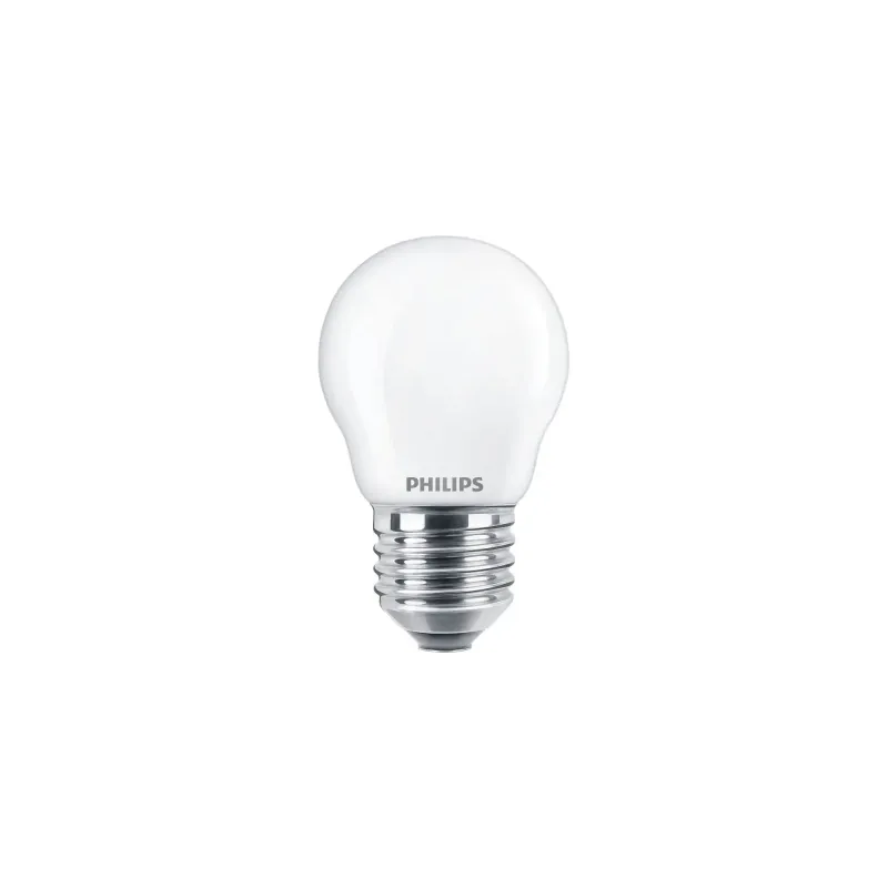 Philips Led Classic Kronepære E27 Mat 40w Varm Hvid