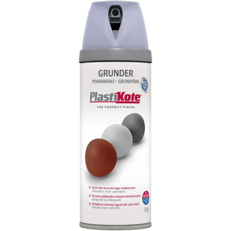 Plasti-kote Twist 25003 Primer Grå 400ml