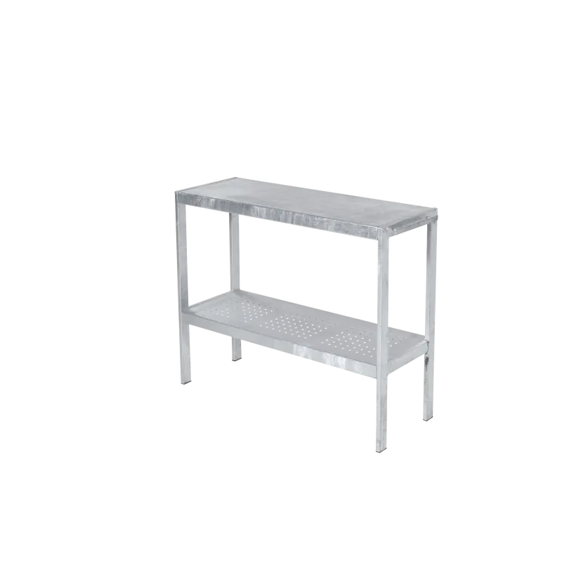 Plus Cubic Plantebord 40x110 Cm Galvaniseret Stål 17943-