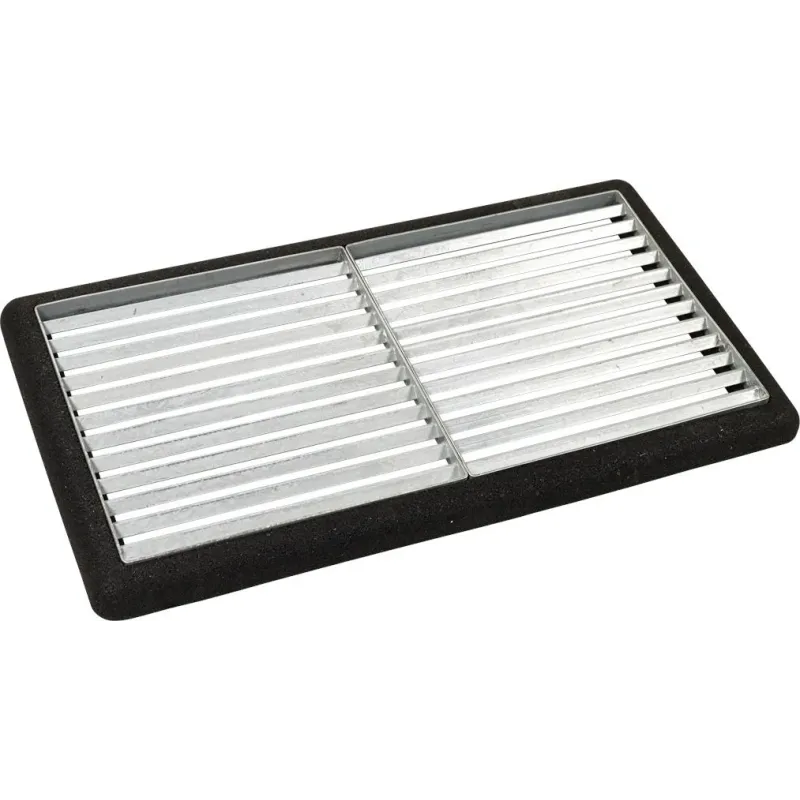 Plus   Stk  Cubic Riste 40x40 Cm   Måtte   Gummiramme