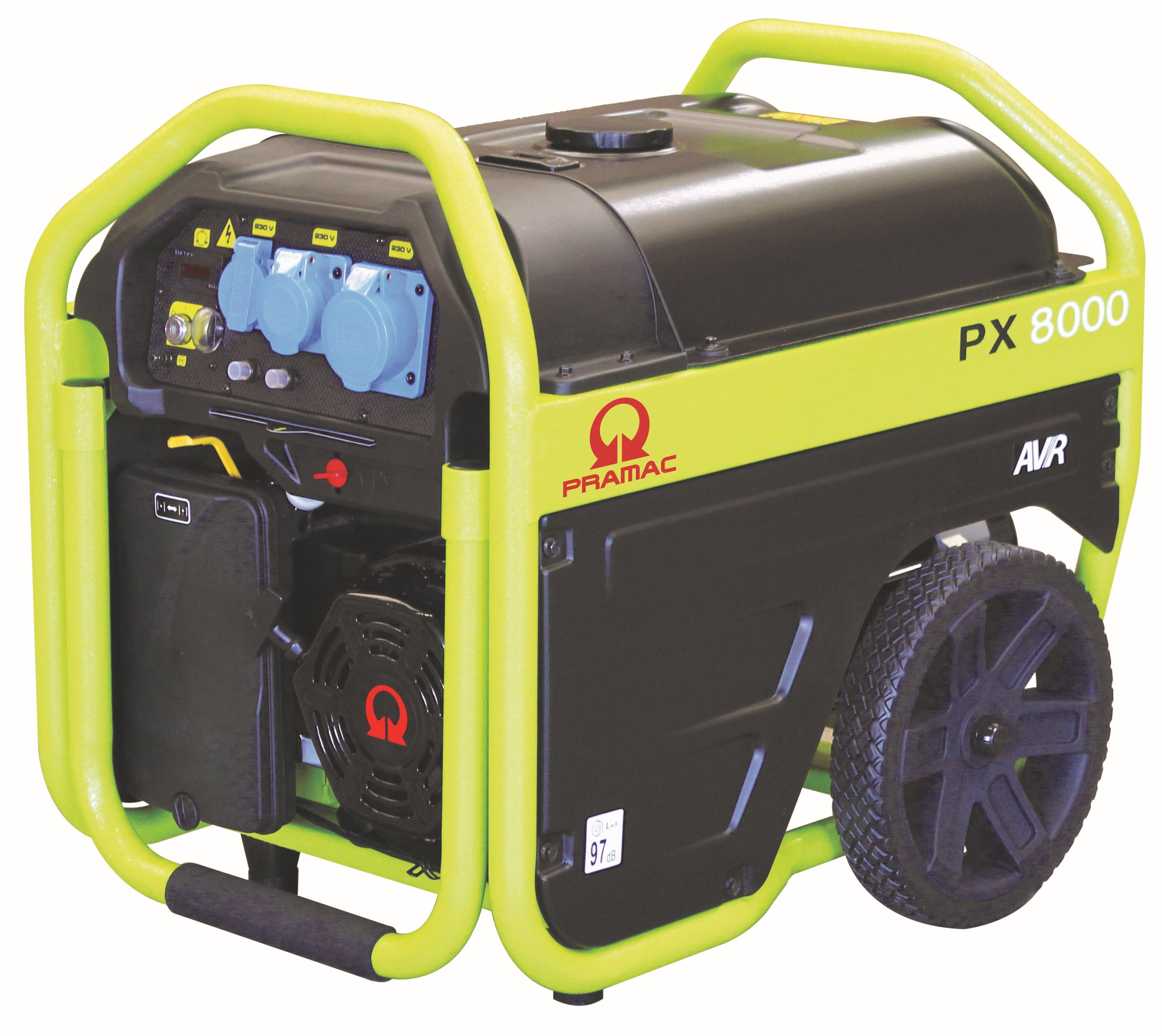 Px8000s 230v Generator Med El-start Fra Pramac