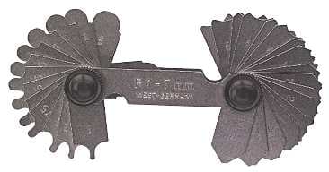 Radiusmåler  -7mm