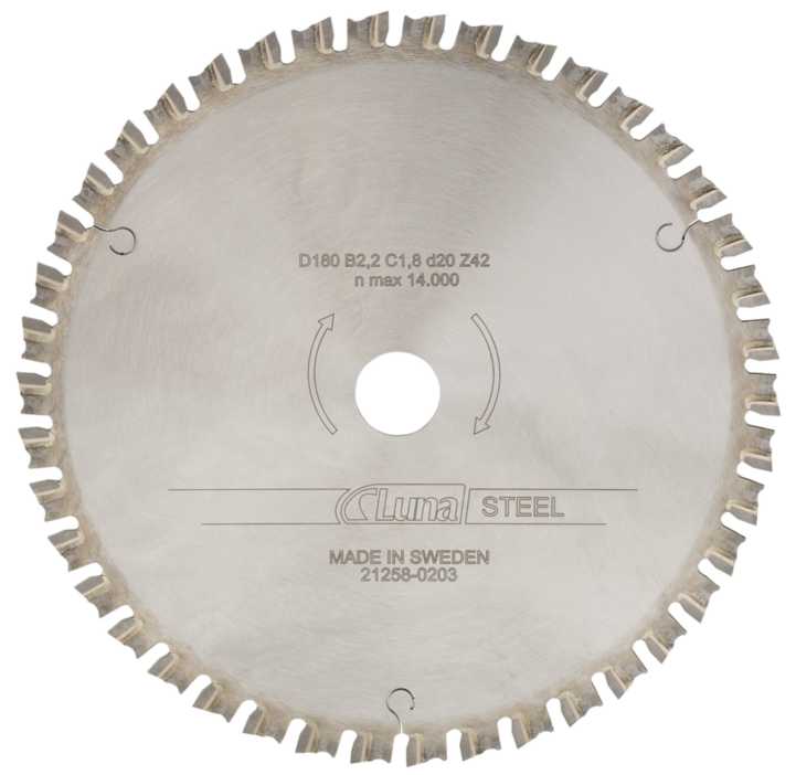 Rundsavklinge Steel Luna