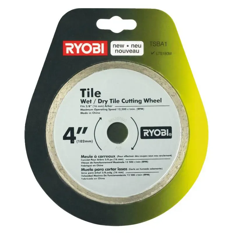Ryobi Rundsavsklinge Til Kakler Og Klinker Tsba1
