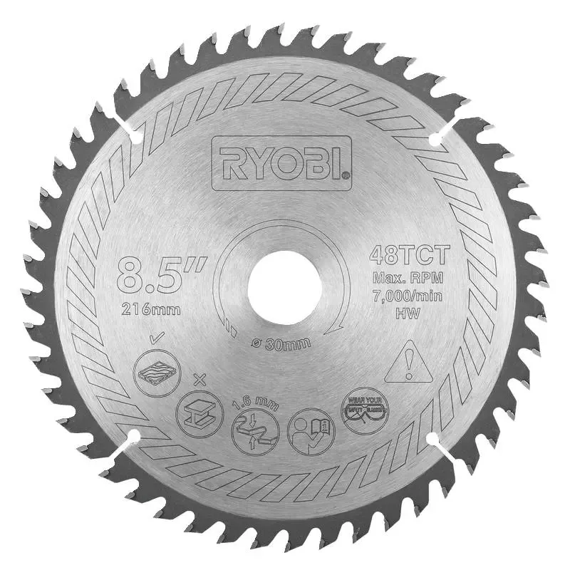 Ryobi Savklinge Til Kap- Geringssav 216   30 Mm  48 Tænder Sb216t48a1