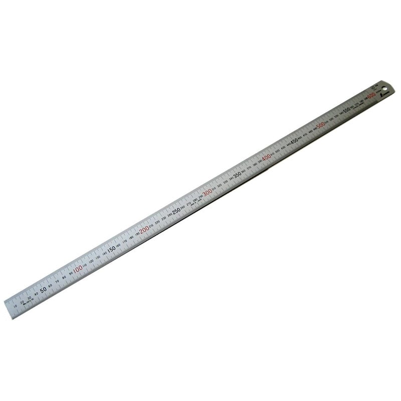 Shinwa Stållineal 600   30       Mm H101e